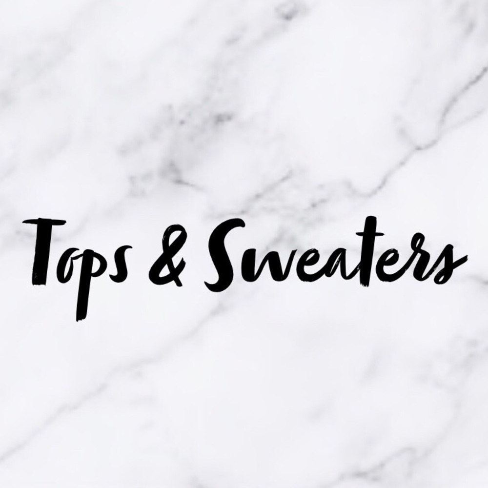 Tops & Sweaters 👇🏼